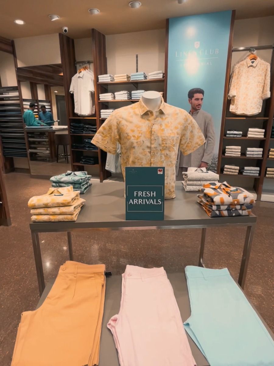 Fresh arrivals display