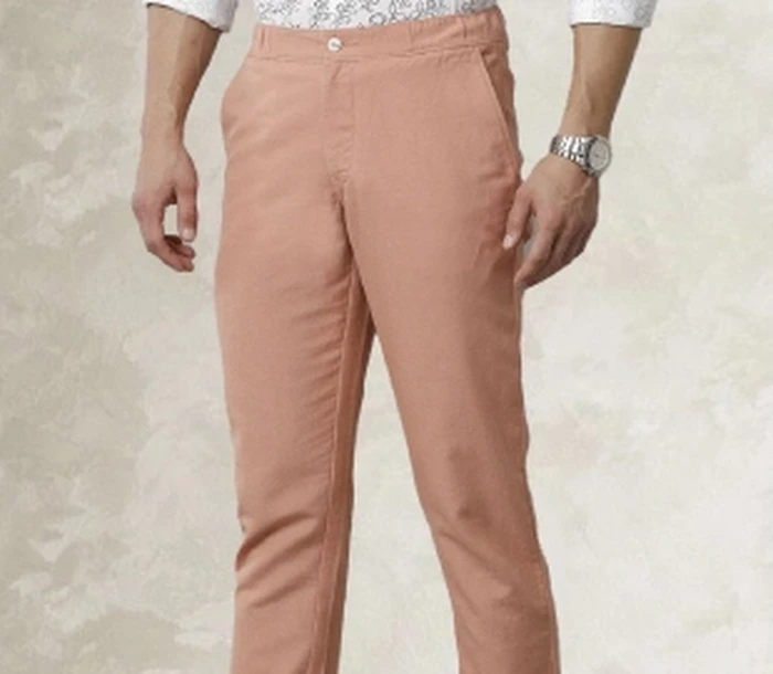 Blended Linen Trouser